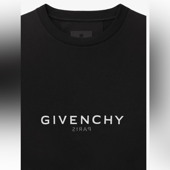 NWT GIVENCHY Reverse oversized t-shirt cotton black $550 - Picture 15 of 16